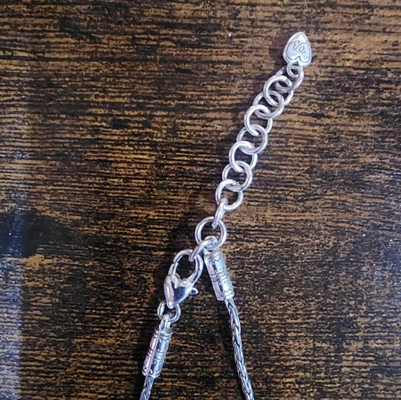 Brighton Silver and Turquoise Necklace - Picture 4 of 6